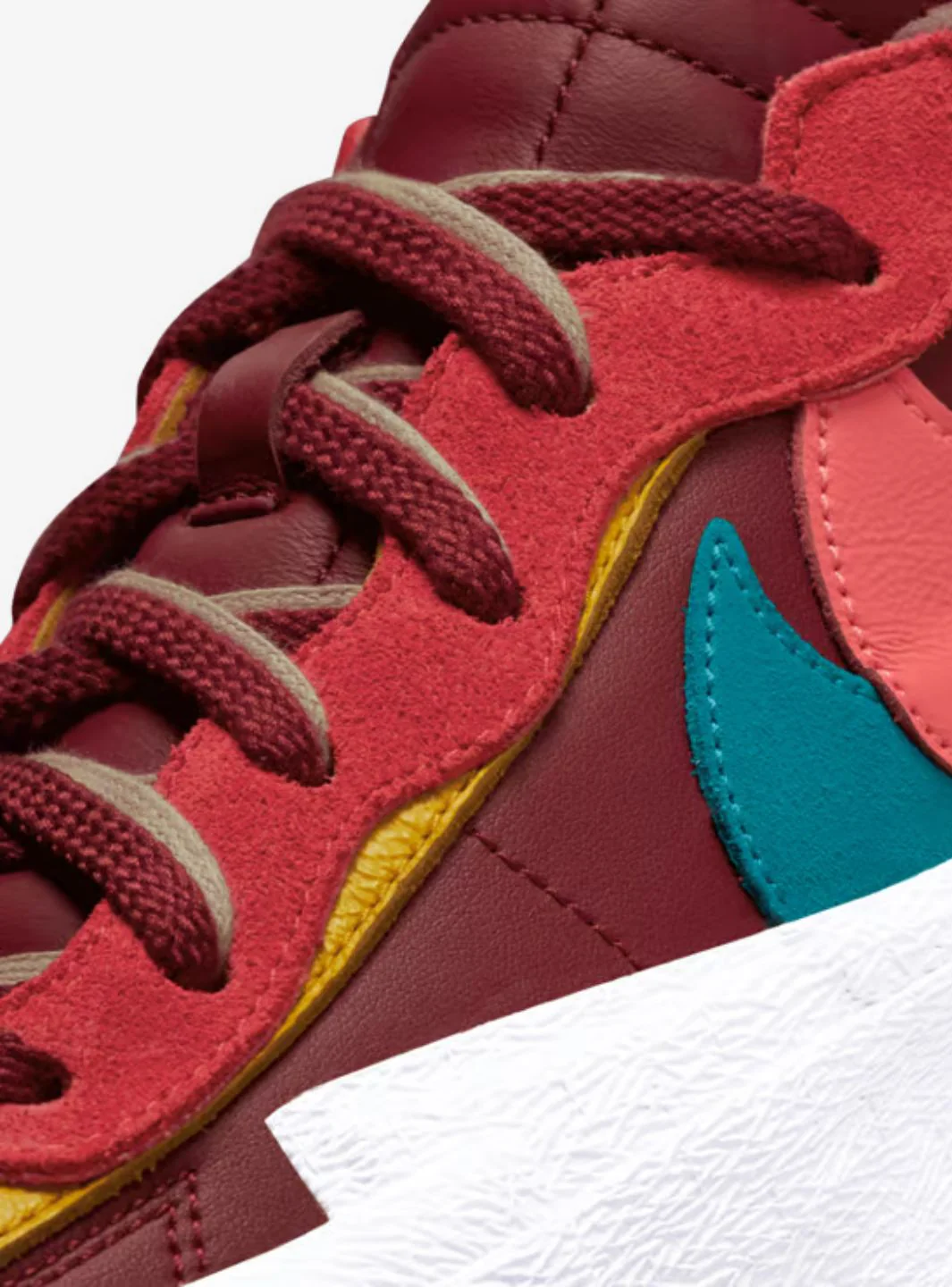 Nike Blazer Low Sacai KAWS Red - Image 7