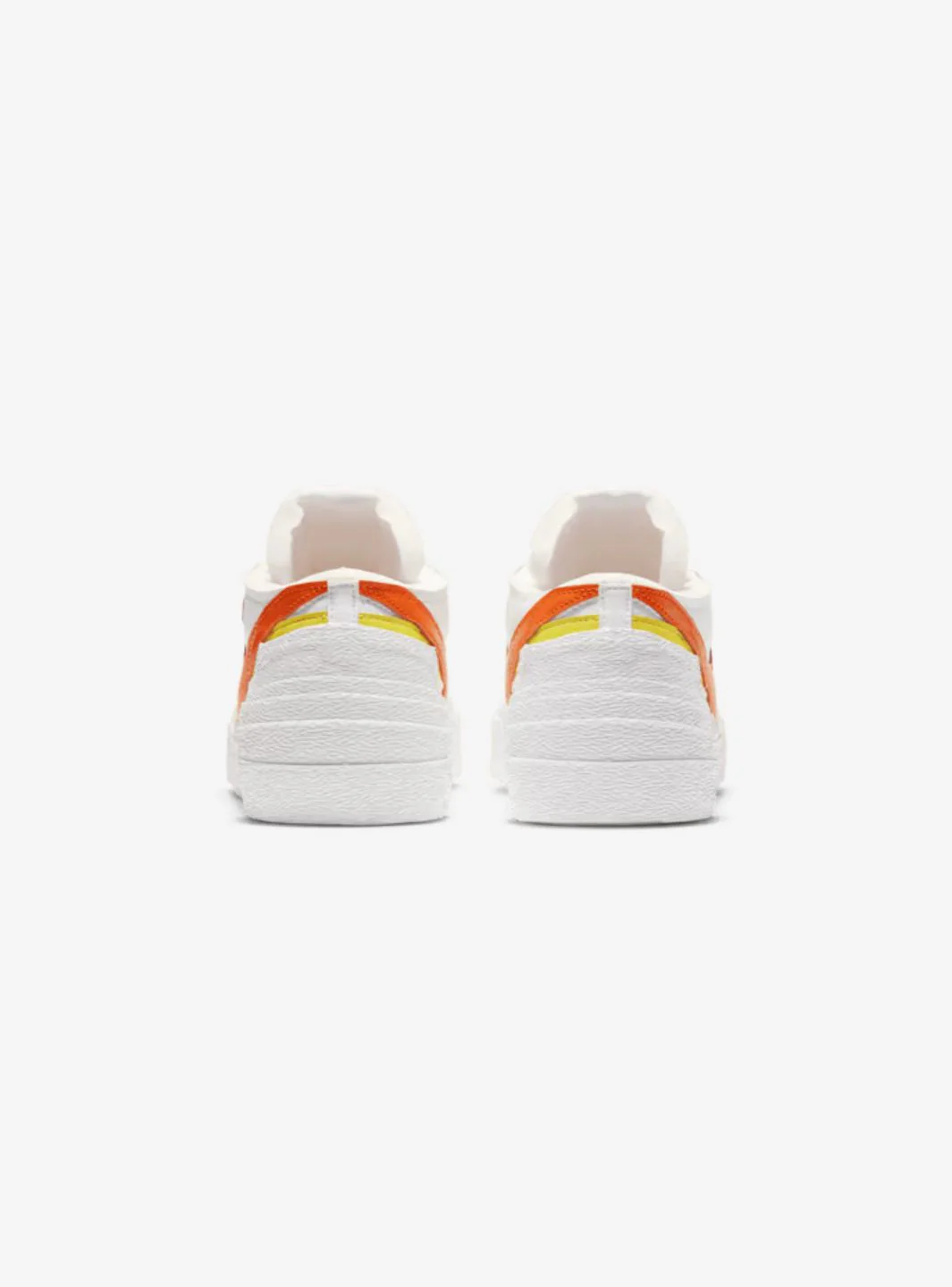 Nike Blazer Low Sacai White Magma Orange - Image 6