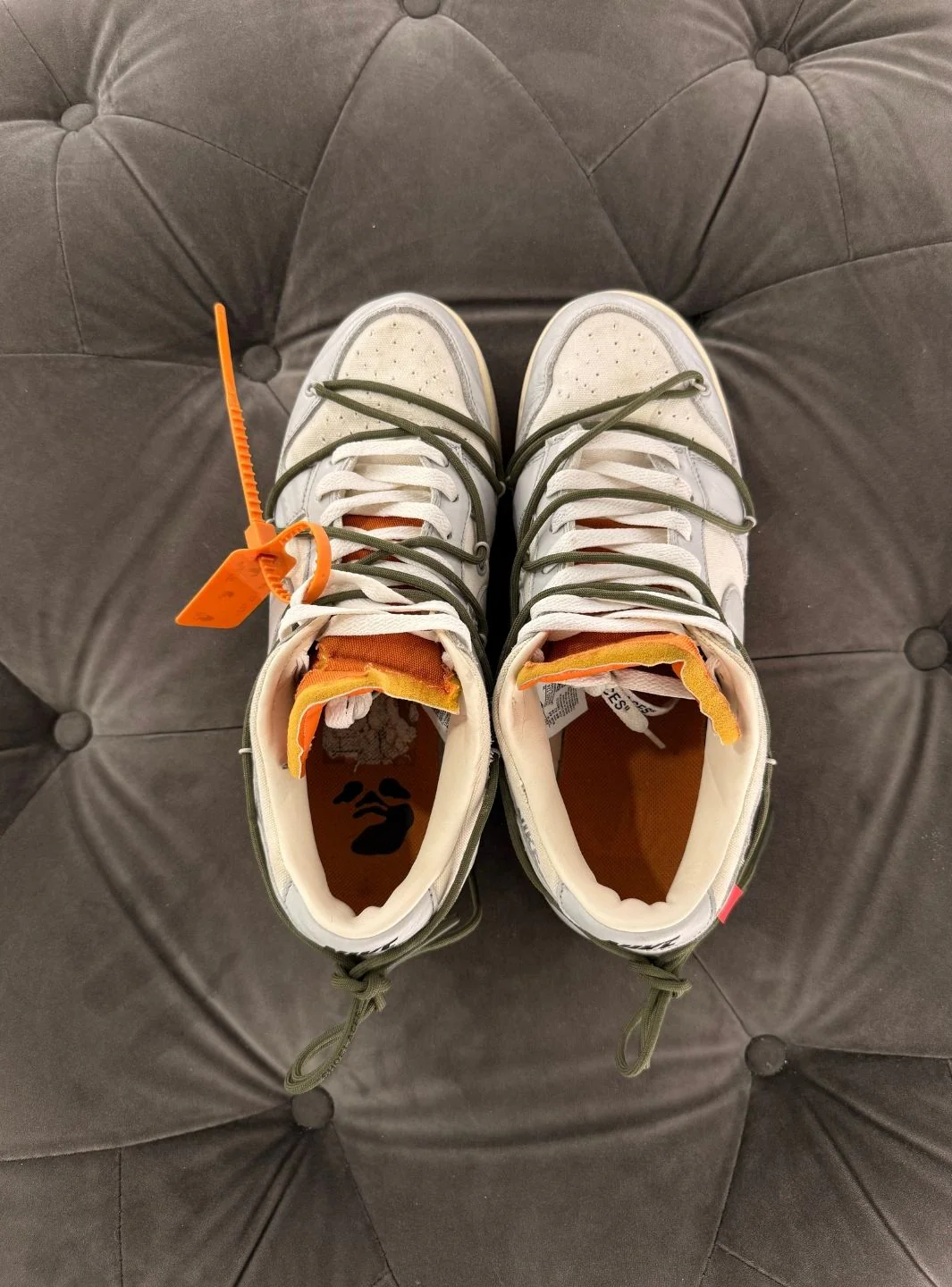 Nike Dunk Low Off-White Lot 22 - Usato 9/10 - Image 6