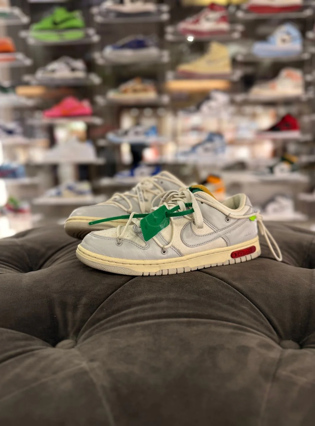 Nike Dunk Low Off-White Lot 25 - Usato 8.5/10 - Image 9