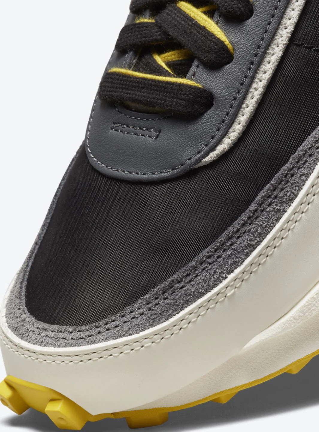 Nike LD Waffle Sacai Undercover Black Bright Citron - Image 3