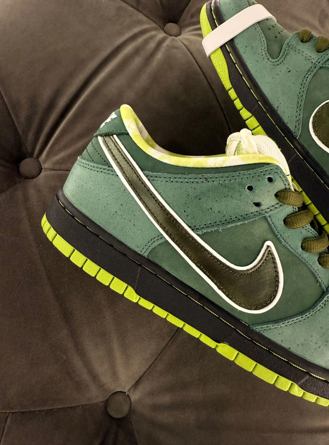 Nike SB Dunk Low Concepts Green Lobster (Special Box) - Usato 9.5/10 - Image 10