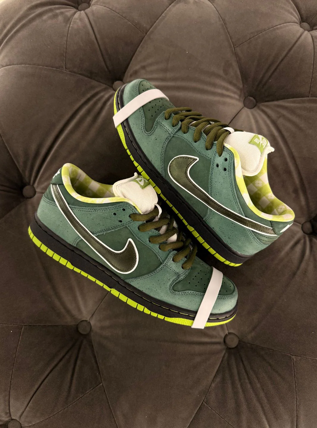 Nike SB Dunk Low Concepts Green Lobster (Special Box) - Usato 9.5/10 - Image 2