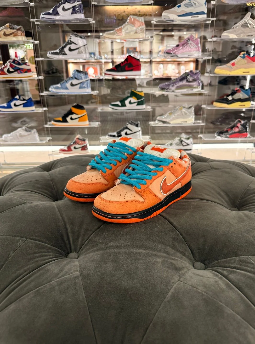 Nike SB Dunk Low Concepts Orange Lobster - Usato 8/10 - Image 3