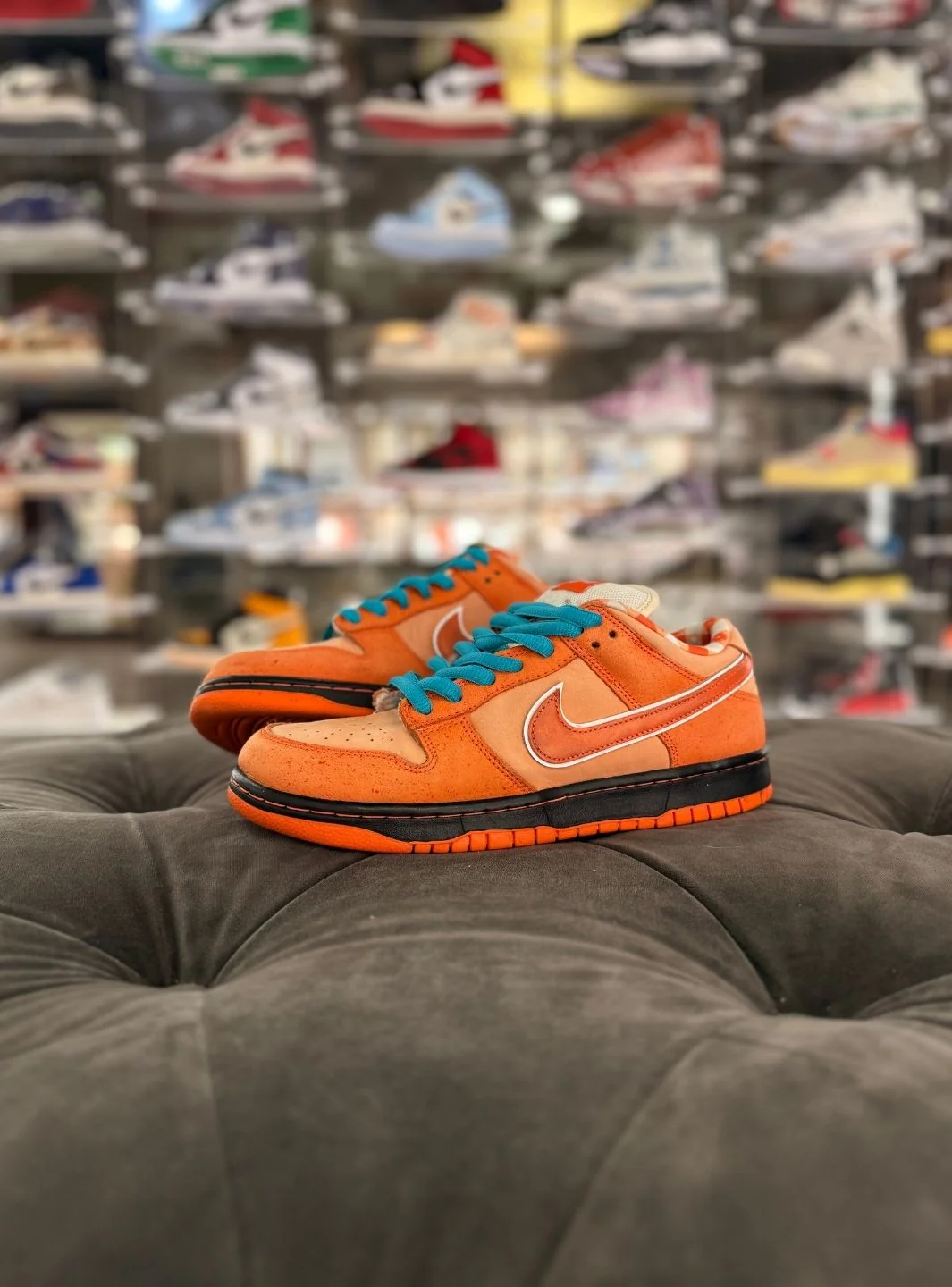Nike SB Dunk Low Concepts Orange Lobster - Usato 8/10 - Image 8