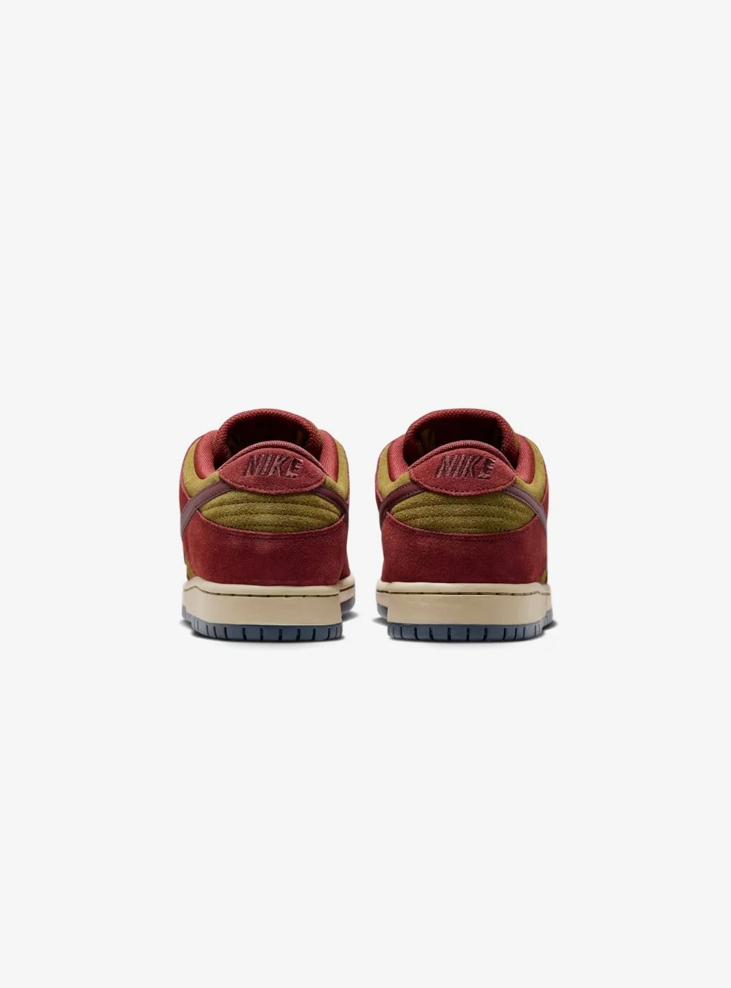 Nike SB Dunk Low Dark Team Red Olive Flak - Image 3
