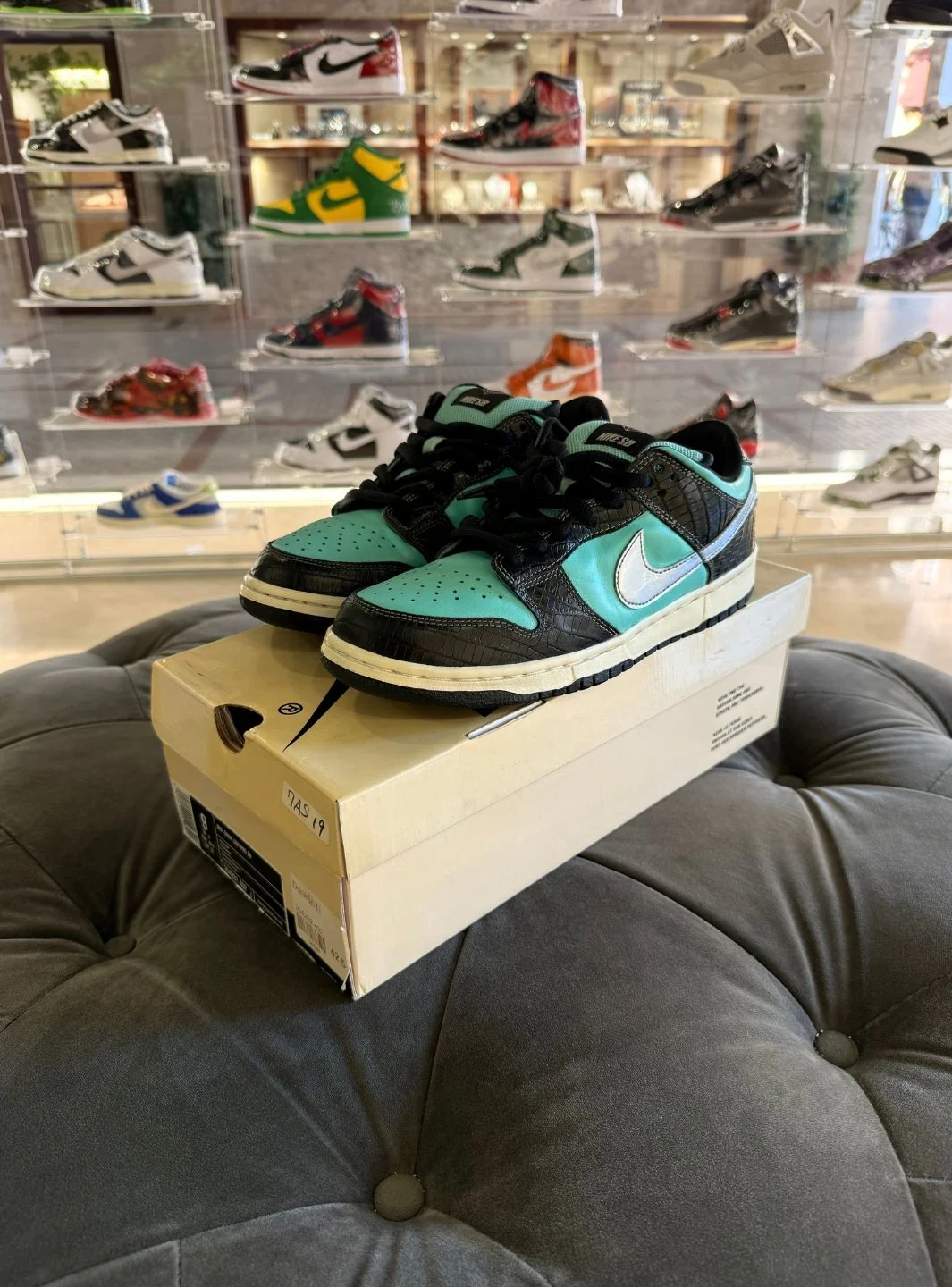 Nike SB Dunk Low Diamond Supply Co. - Usato 8.5/10 - Image 12