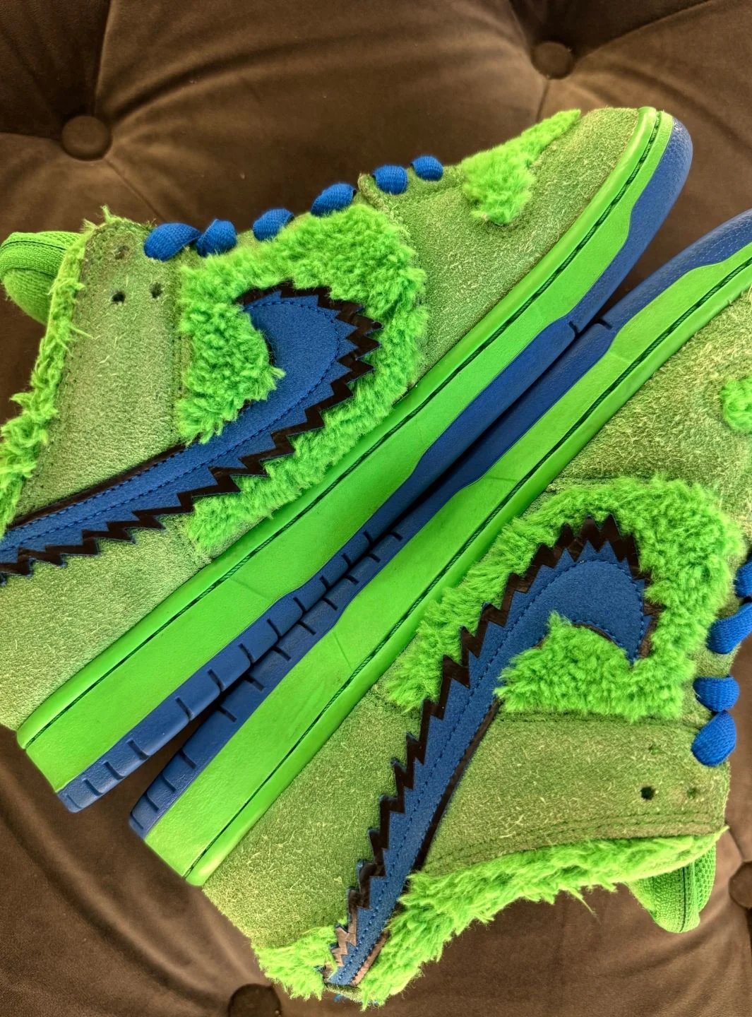 Nike SB Dunk Low Grateful Dead Bears Green - Usato 9/10 - Image 11