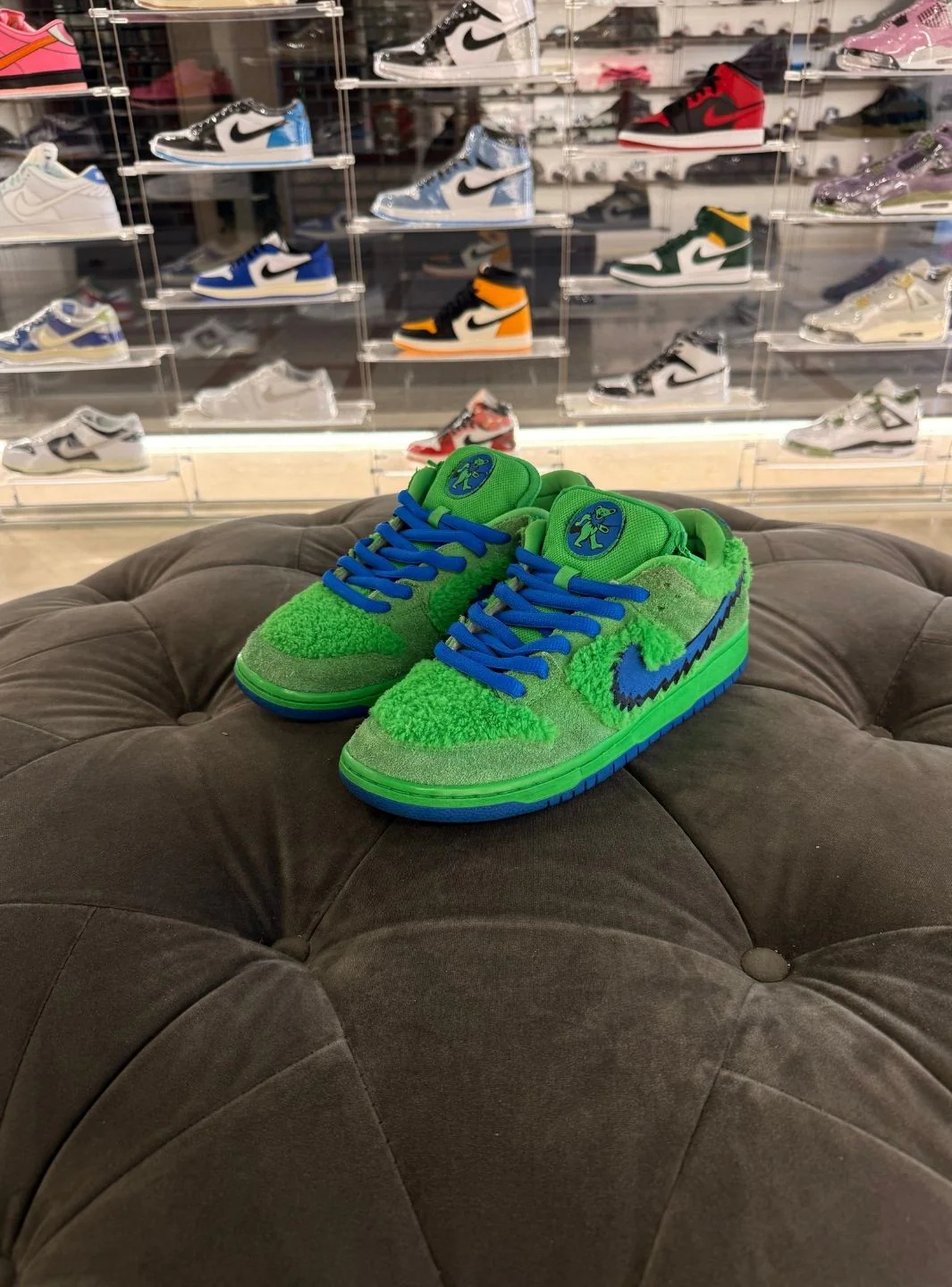 Nike SB Dunk Low Grateful Dead Bears Green - Usato 9/10 - Image 3