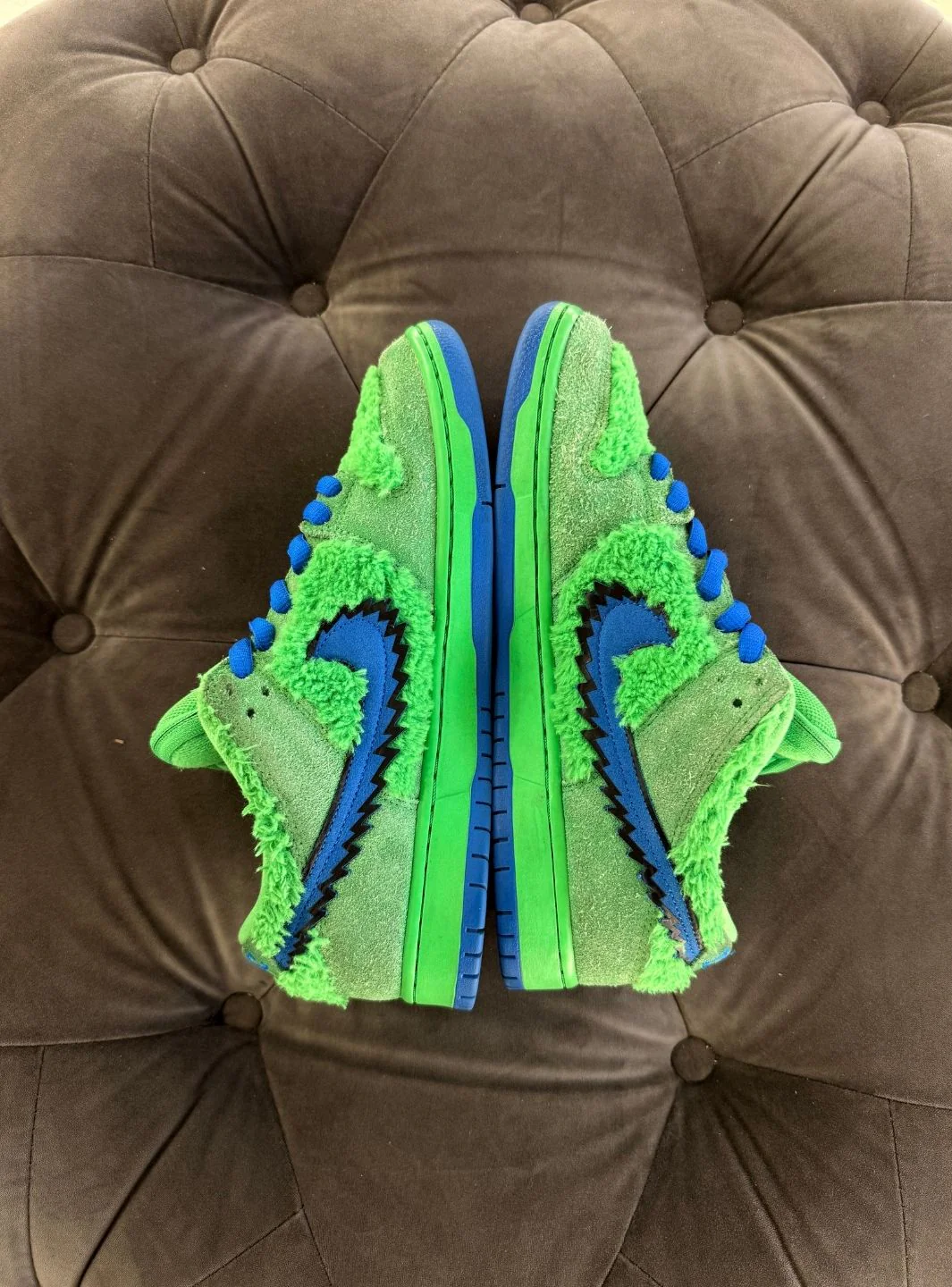 Nike SB Dunk Low Grateful Dead Bears Green - Usato 9/10 - Image 5