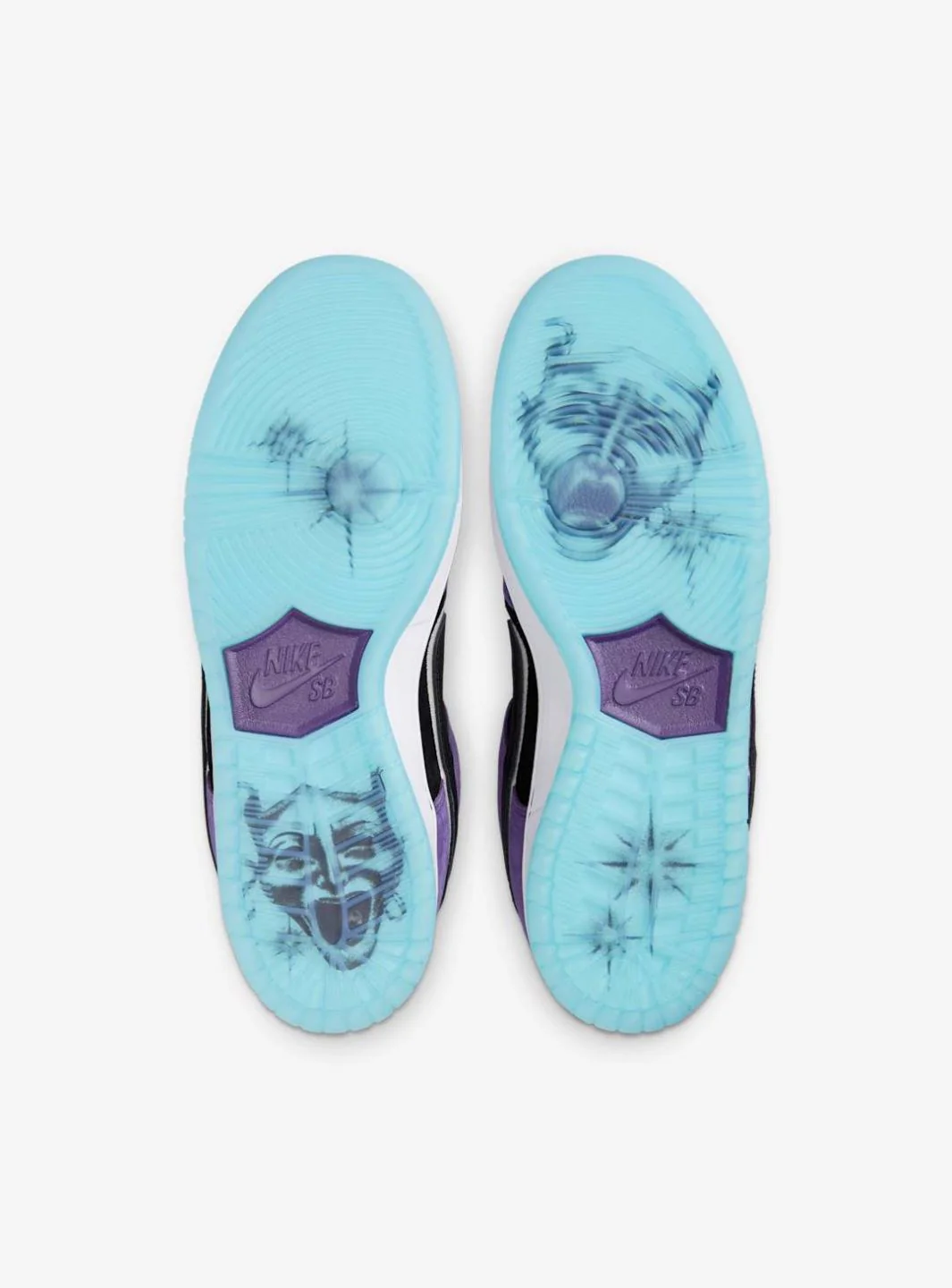 Nike SB Dunk Low Pro Hayley Wilson Black Court Purple - Image 9