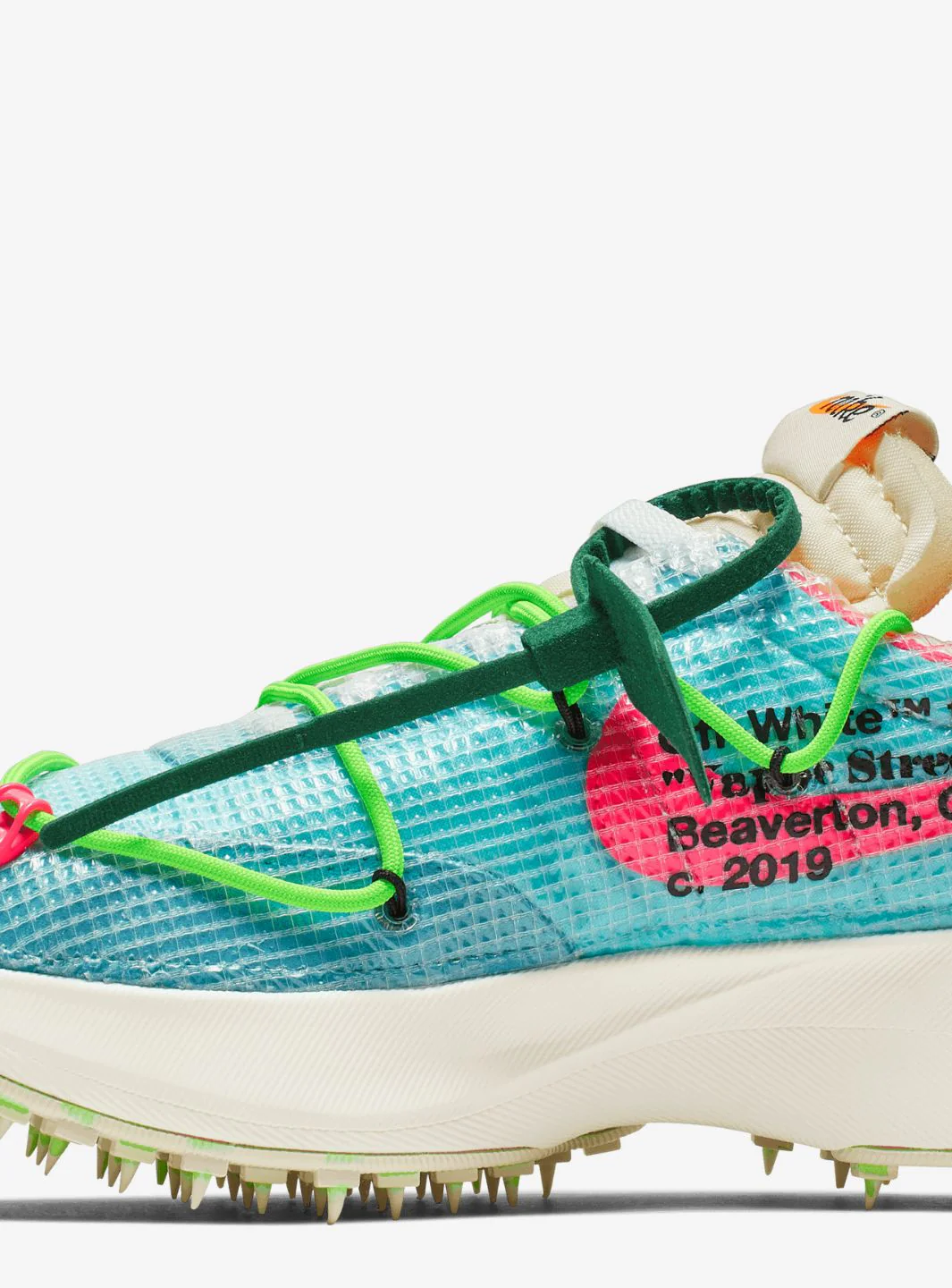 Nike Vapor Street Off-White Polarized Blue - Image 9