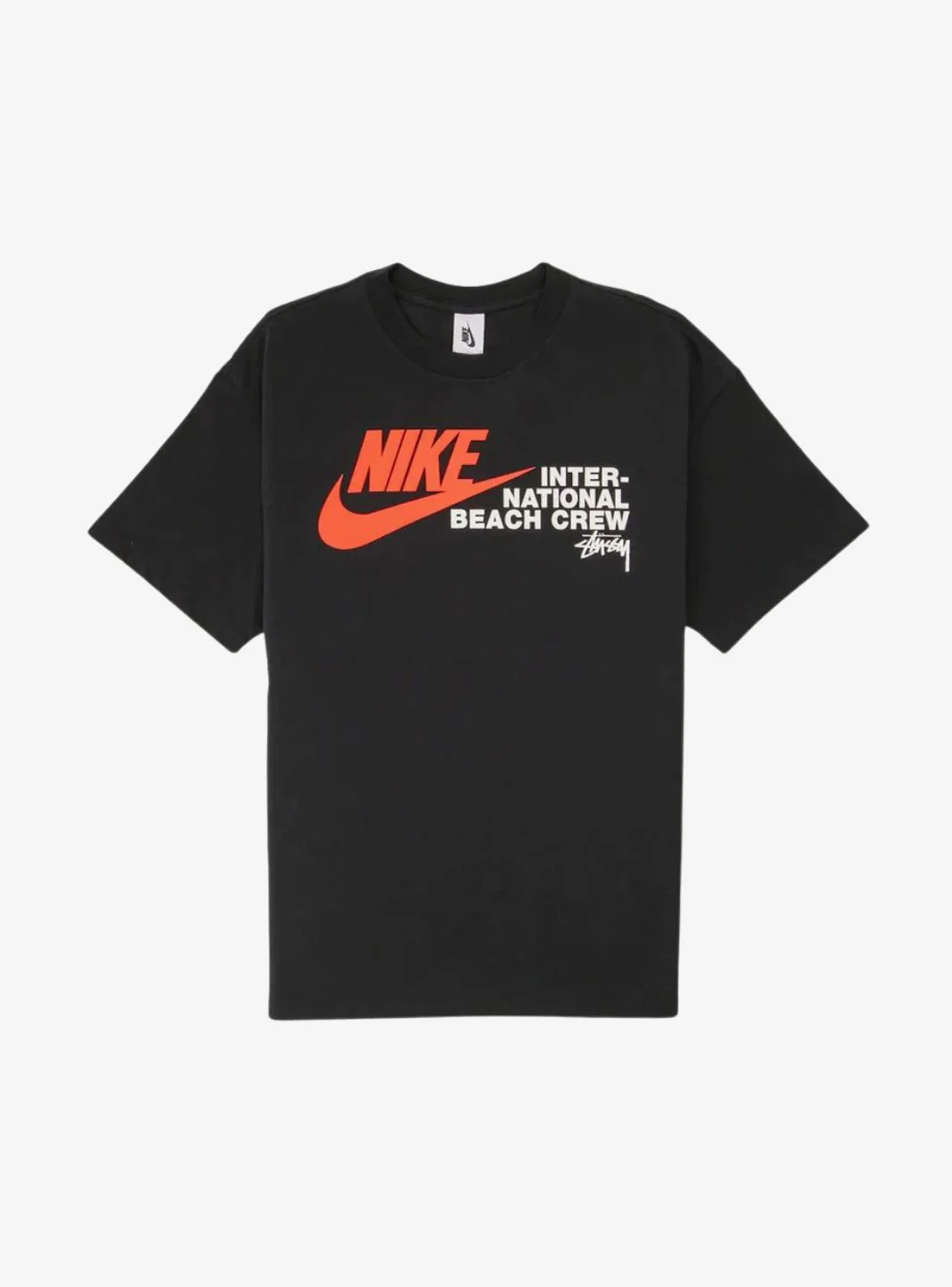 Nike x Stussy International Beach Crew T-Shirt Black