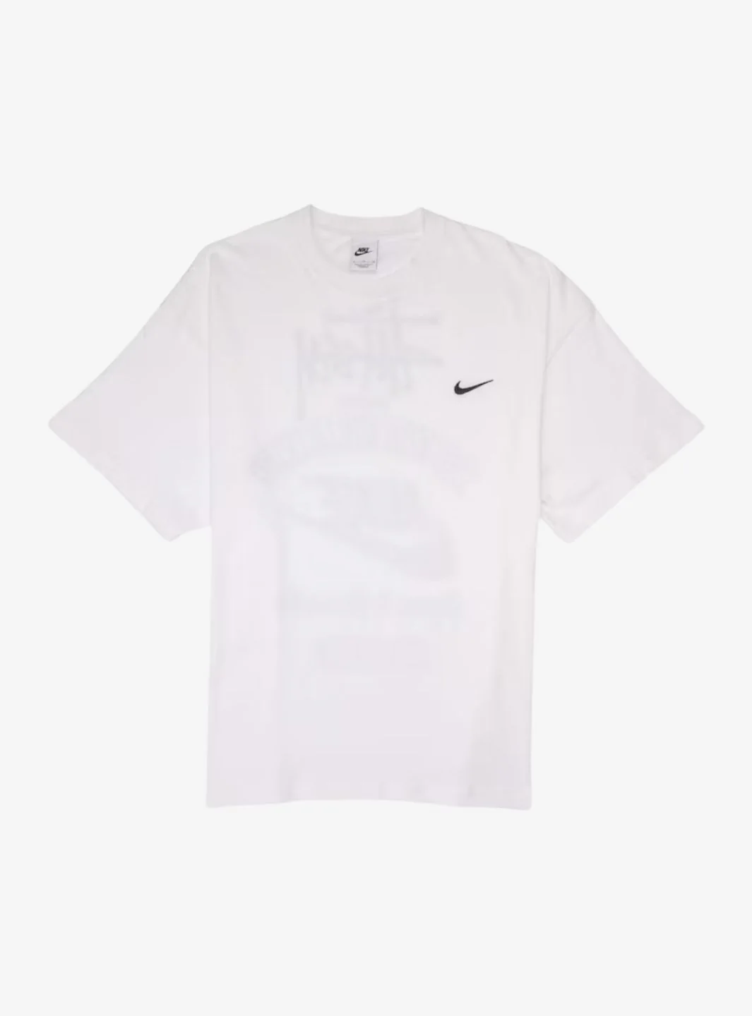 Nike x Stussy The Wide World Tribe T-Shirt White - Image 2