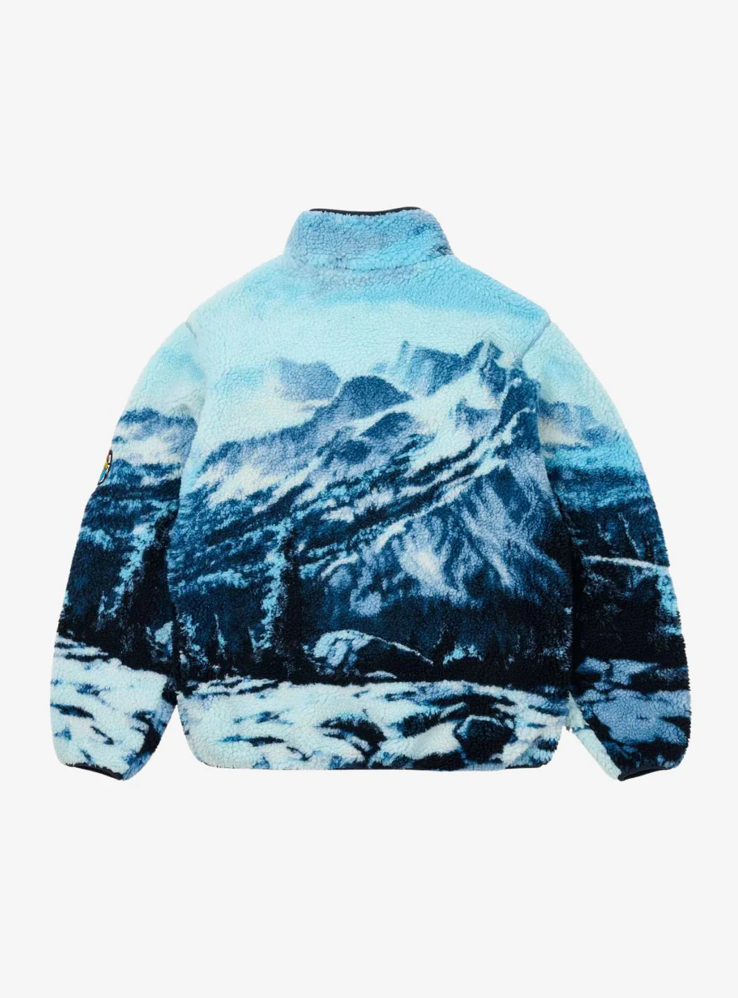 Palace Appalachian Funnel Fleece Palaska Blue - Image 2