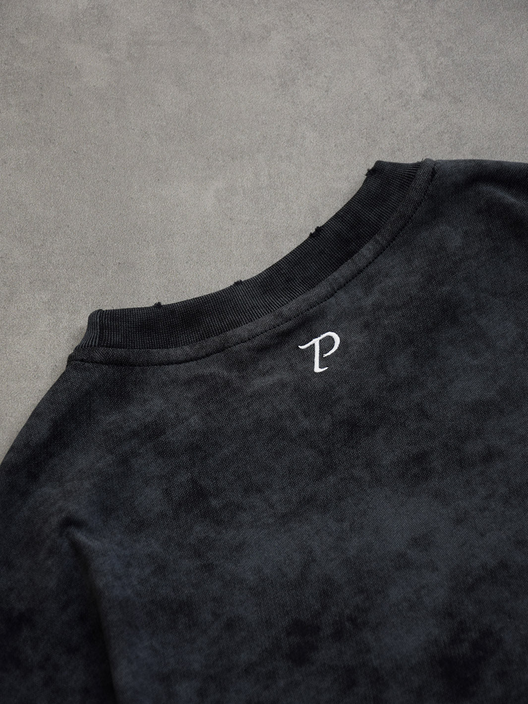 Pantalón Distressed Stone Washed T-Shirt Black - Image 9