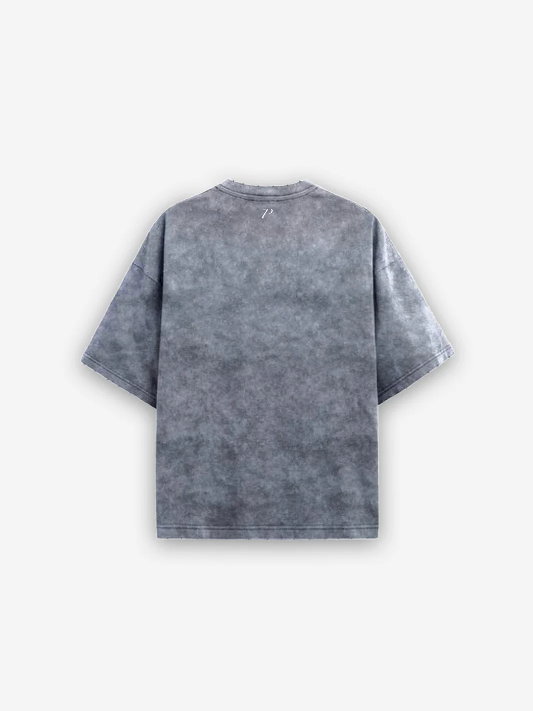 Pantalón Distressed Stone Washed T-Shirt Light Grey - Image 2