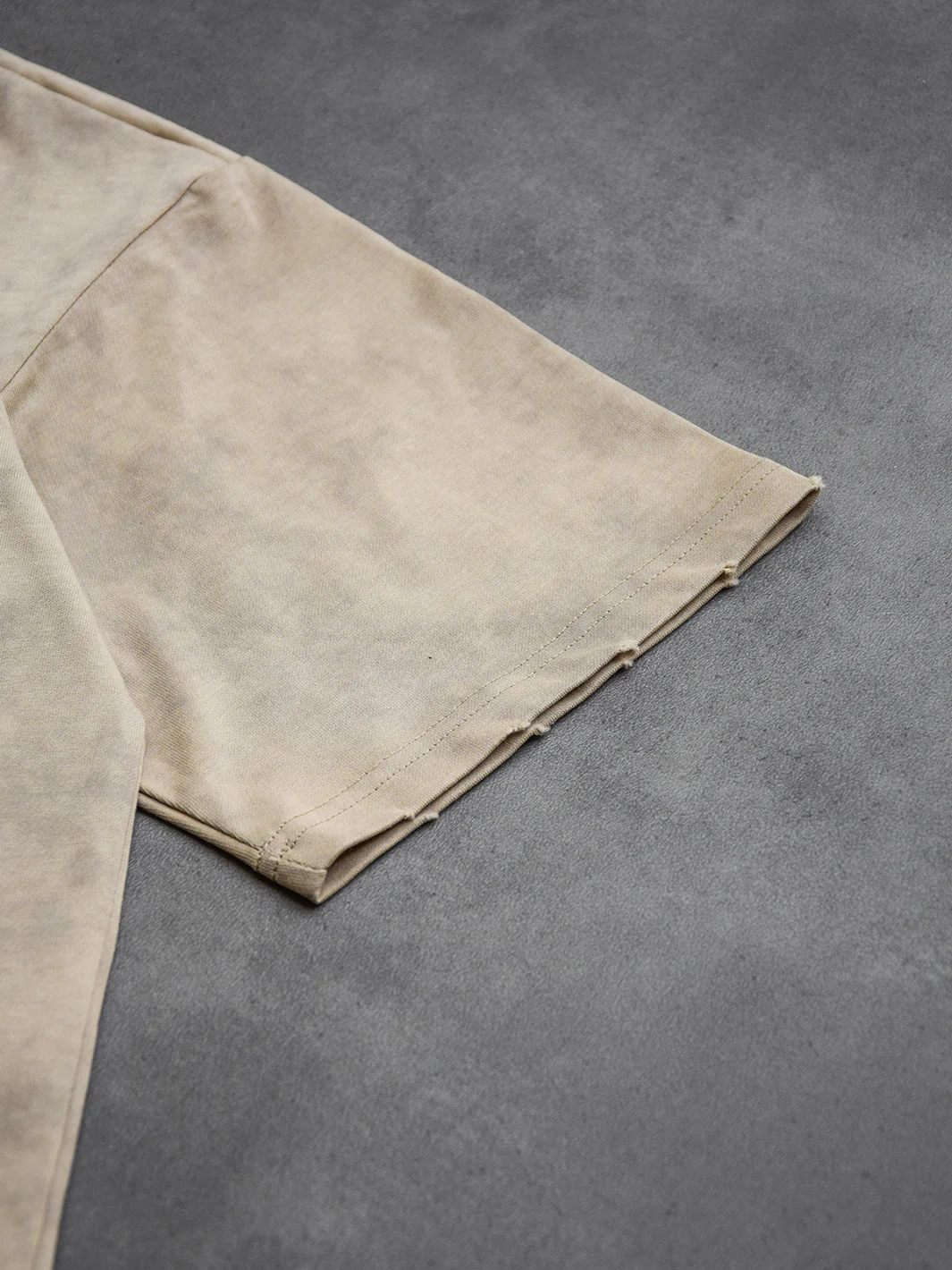 Pantalón Distressed Stone Washed T-Shirt Sand - Image 7