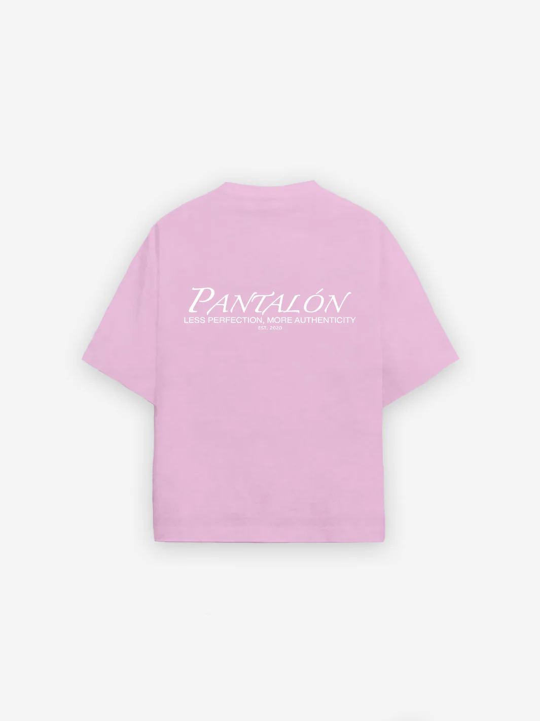 Pantalón Less Perfection More Authencity Stone Washed T-Shirt Pink