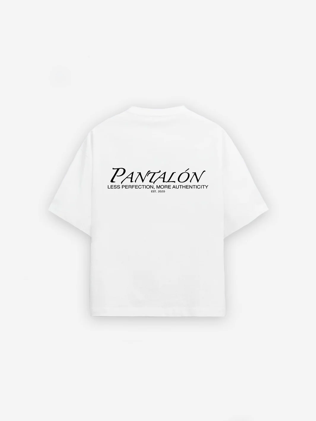 Pantalón Less Perfection More Authencity T-Shirt White