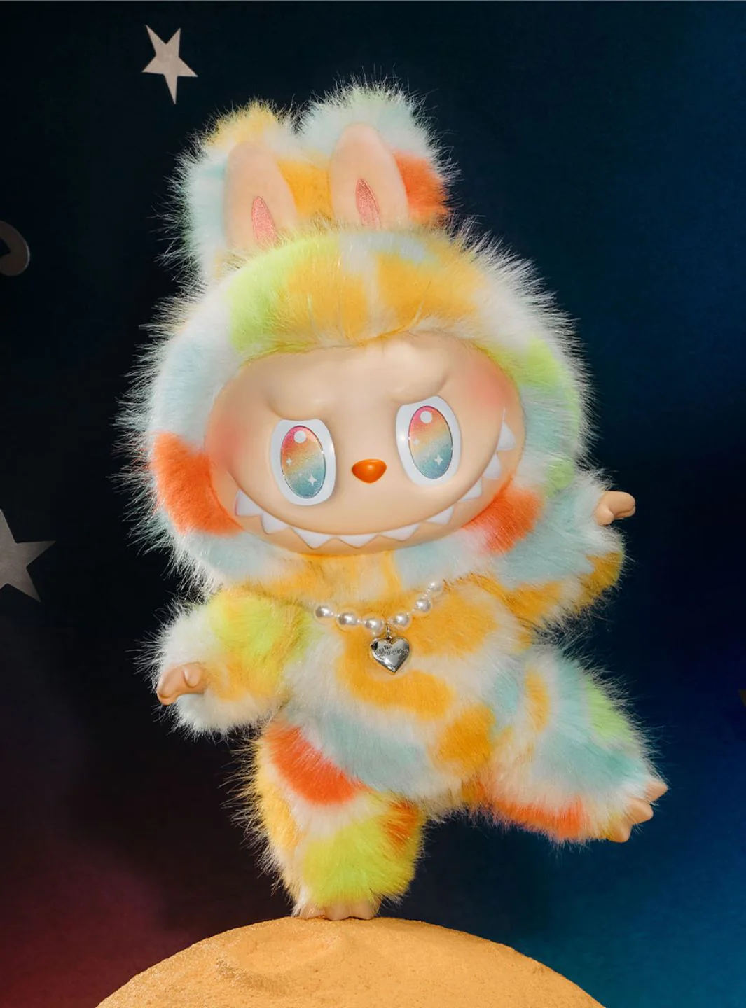 Pop Mart Labubu The Monsters Big into Energy Series Rock The Universe Vinyl Plush Doll 40cm - Image 2