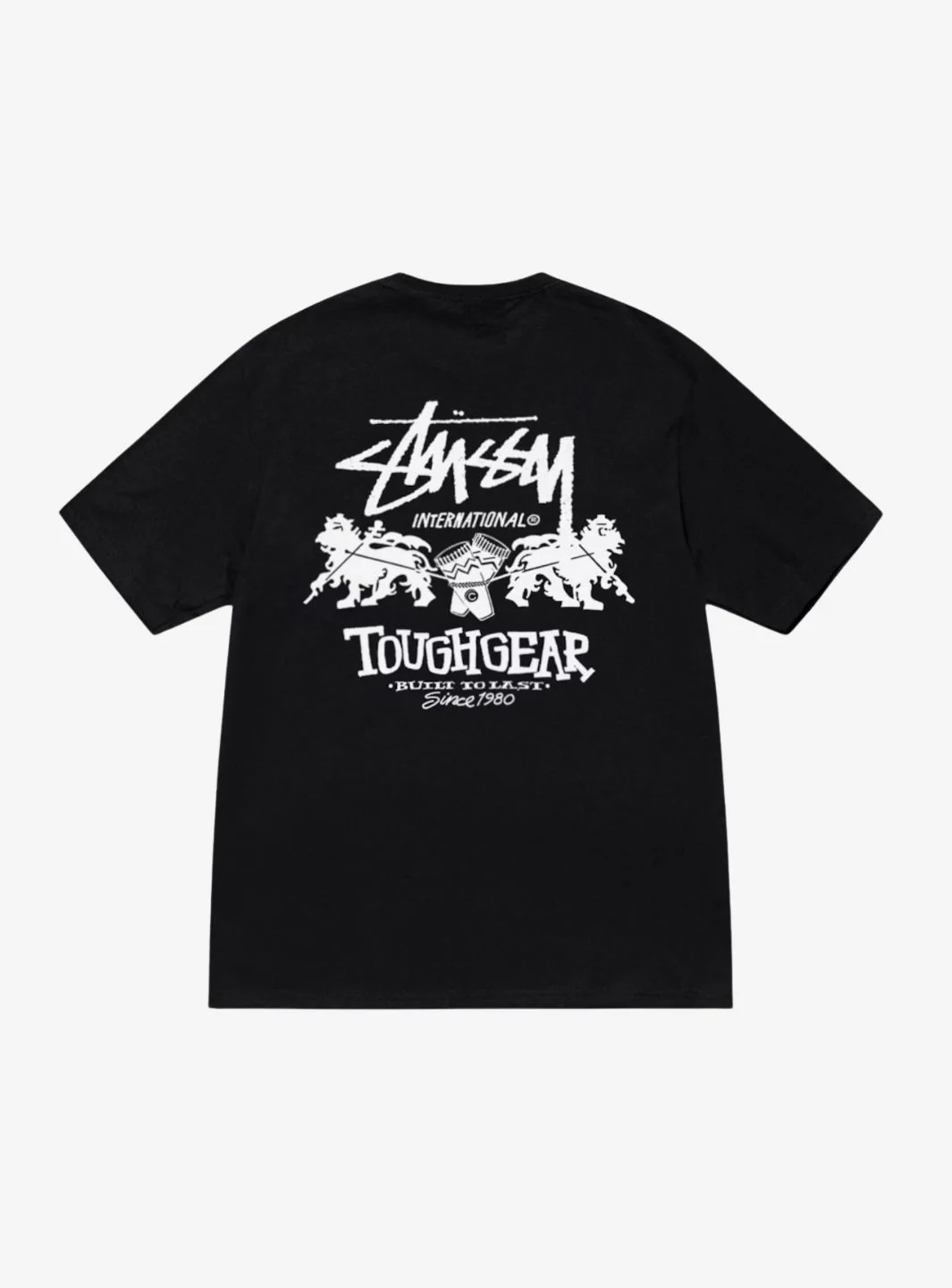Stussy Tough Gear International T-Shirt Black