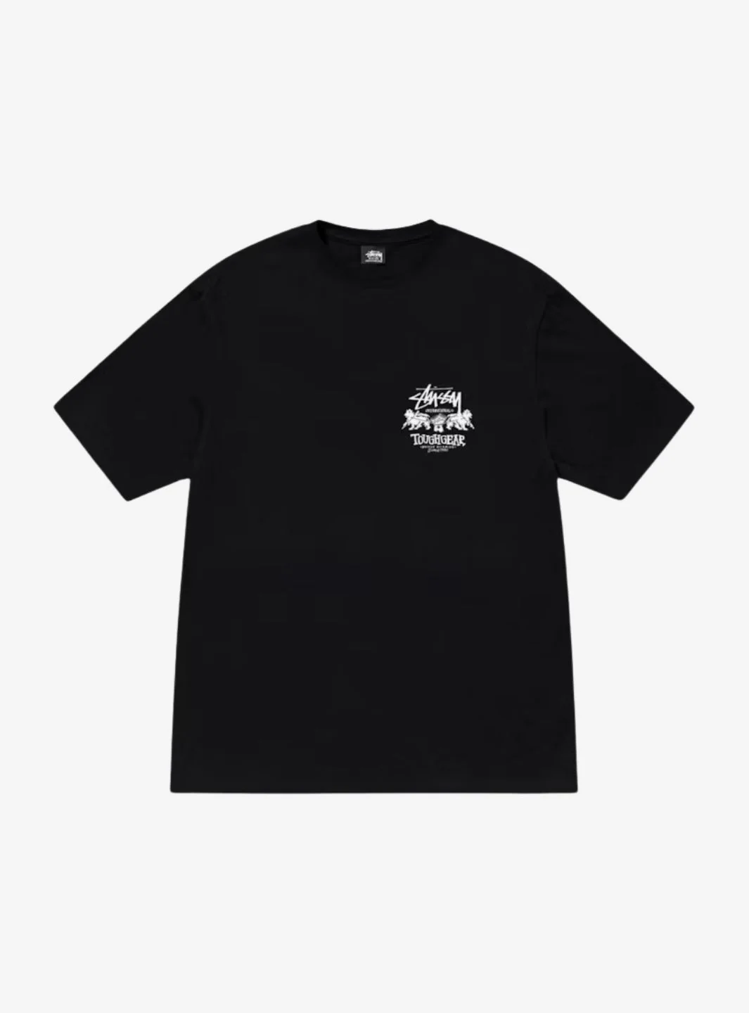 Stussy Tough Gear International T-Shirt Black - Image 2