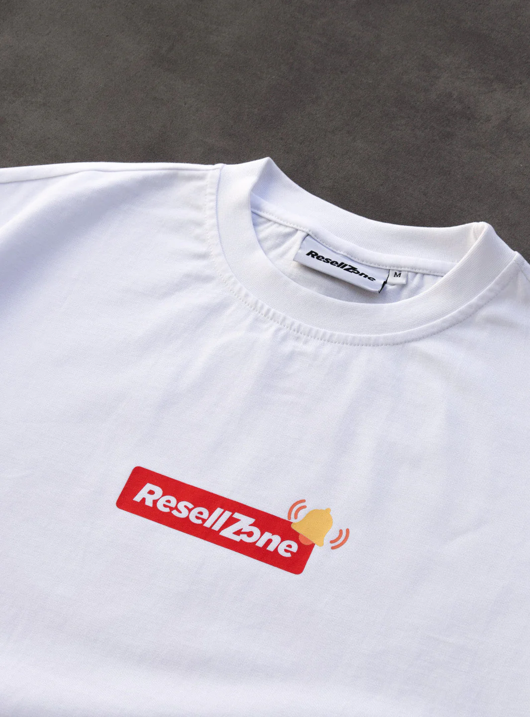 ResellZone Subscribe T-Shirt White - Image 5