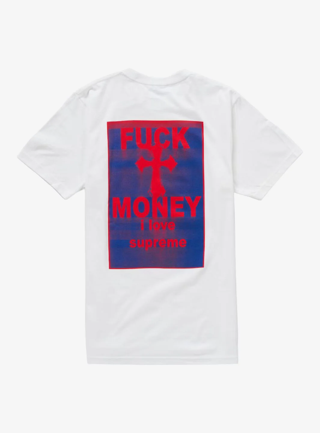 Supreme Fuck Money T-Shirt White
