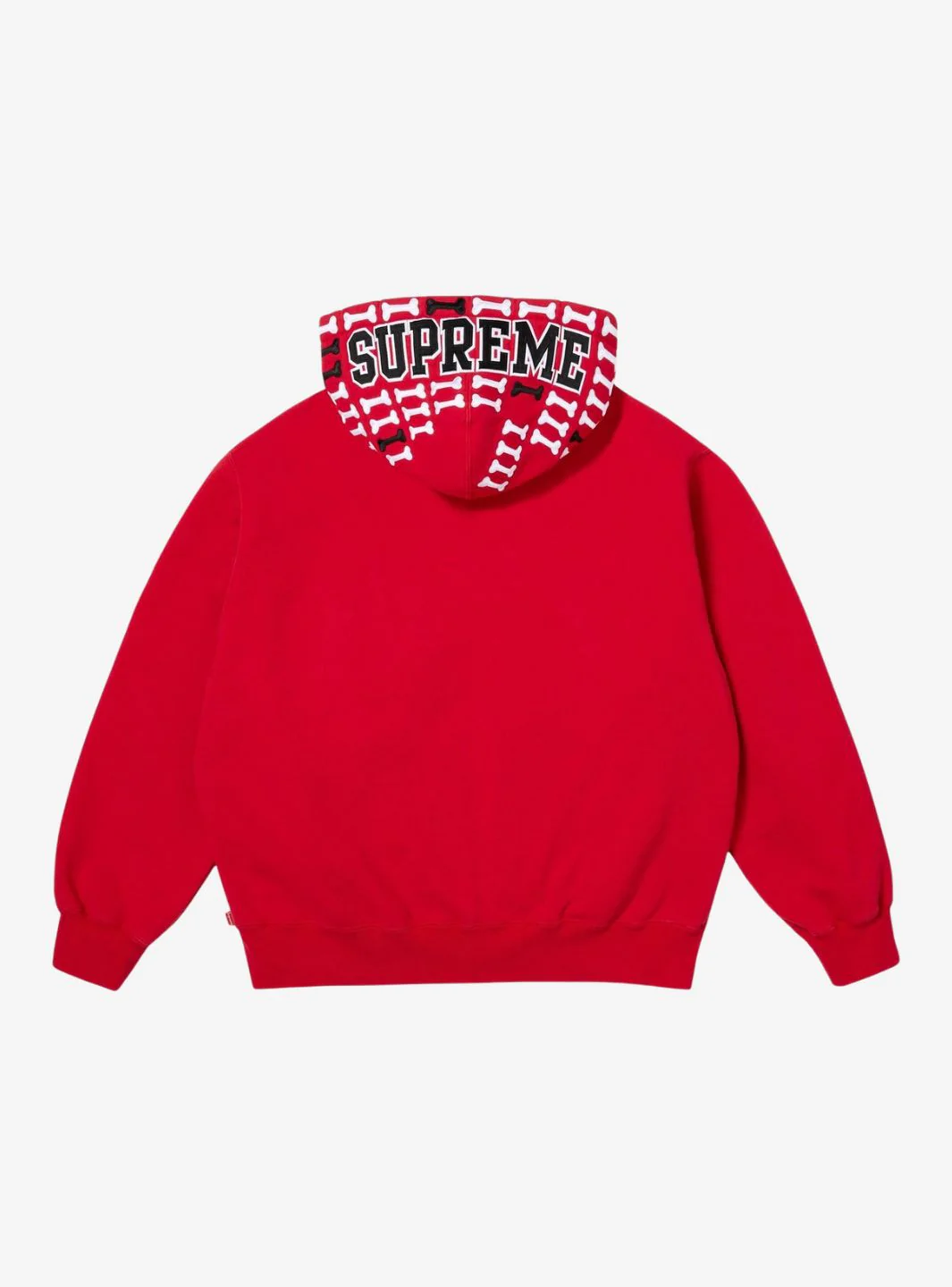 Supreme League Champs Zip Up Hooded Sweatshirt Red - Image 2