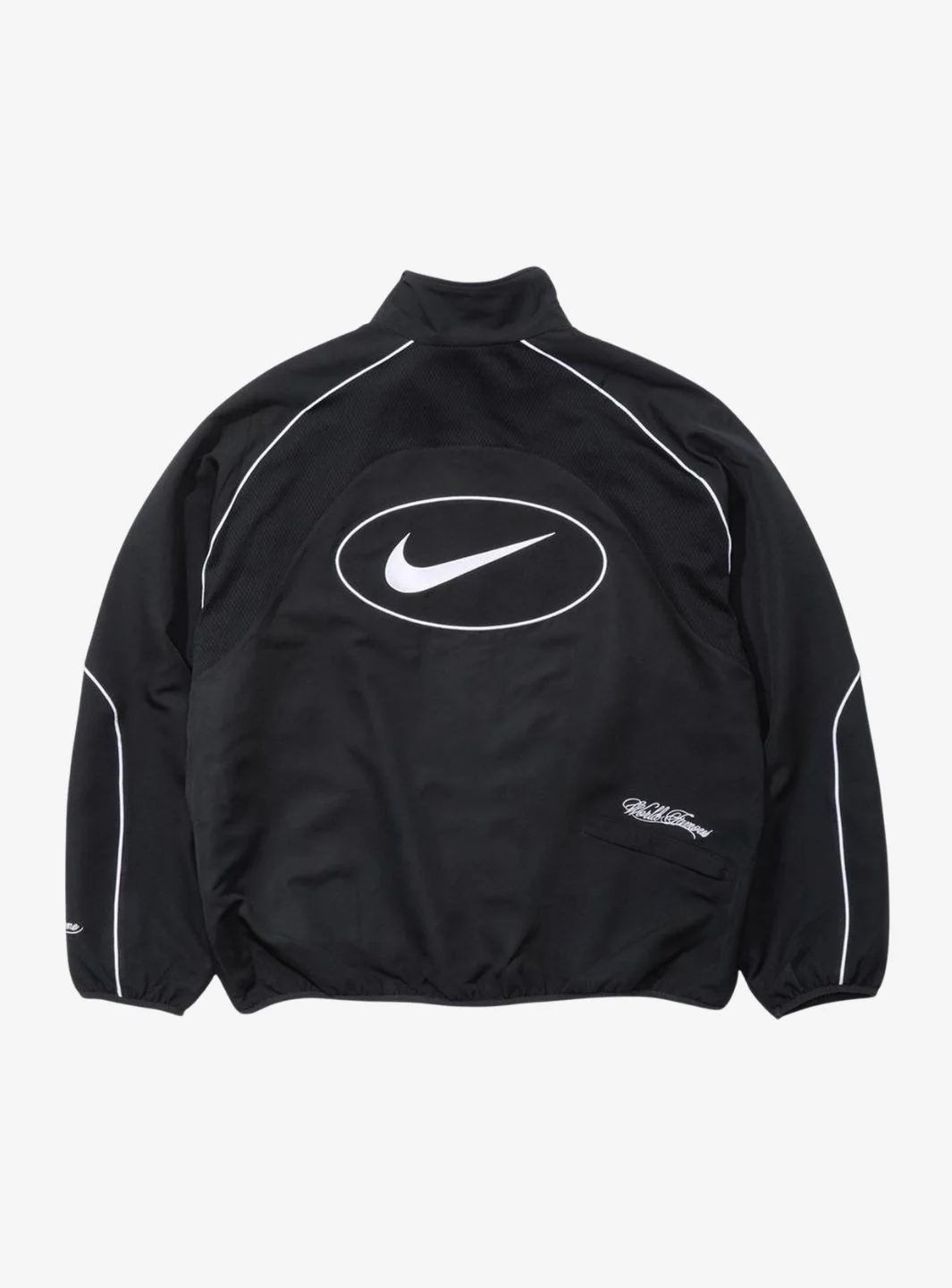 Supreme Nike Track Jacket Black - Image 3