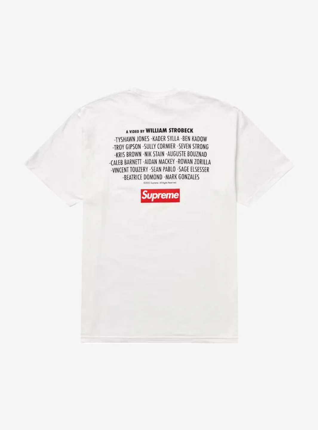 Supreme “Play Dead” T-Shirt White - Image 2