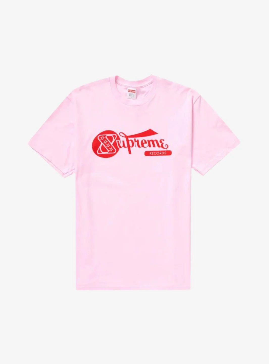 Supreme Records T-Shirt Light Pink