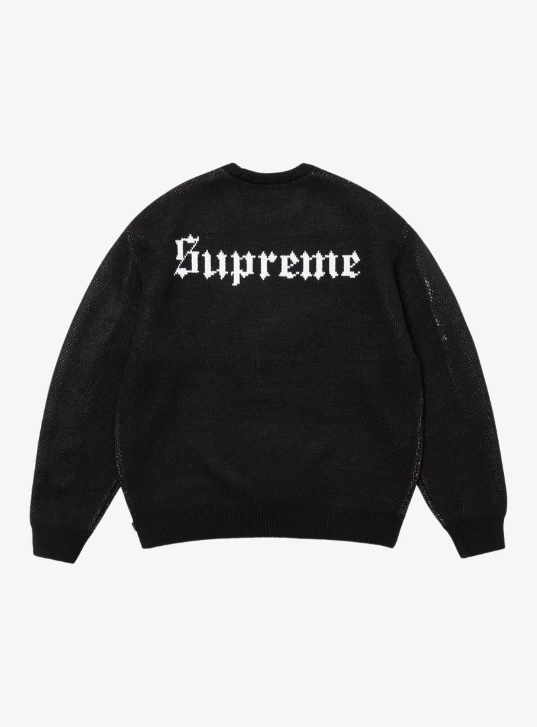 Supreme Snow White Sweater Black - Image 2