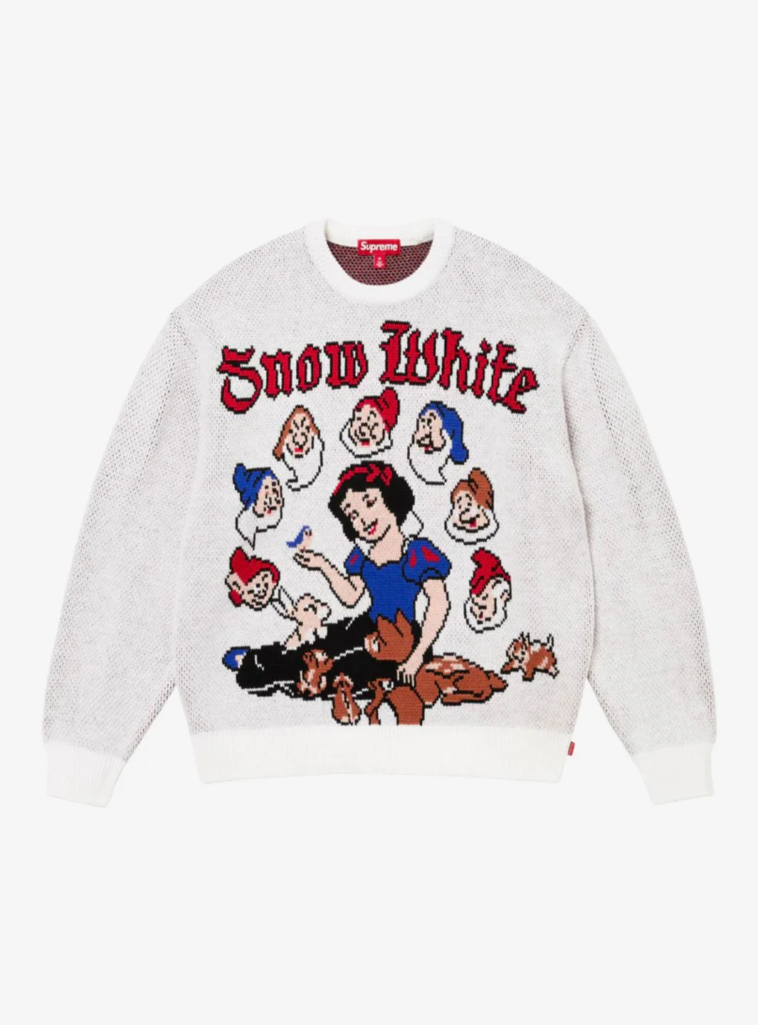 Supreme Snow White Sweater White