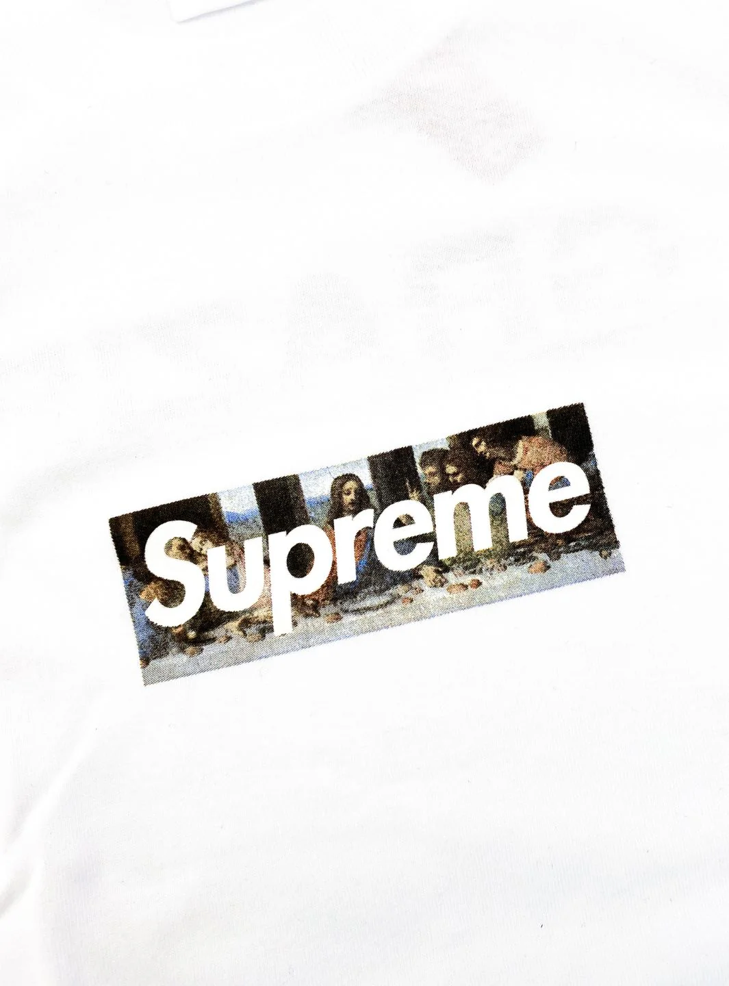 Supreme Milan Box Logo T-Shirt White - Image 4