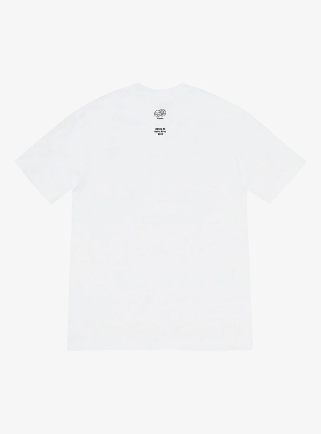 Supreme Takashi Murakami Covid-19 Relief Box Logo T-Shirt White - Image 2