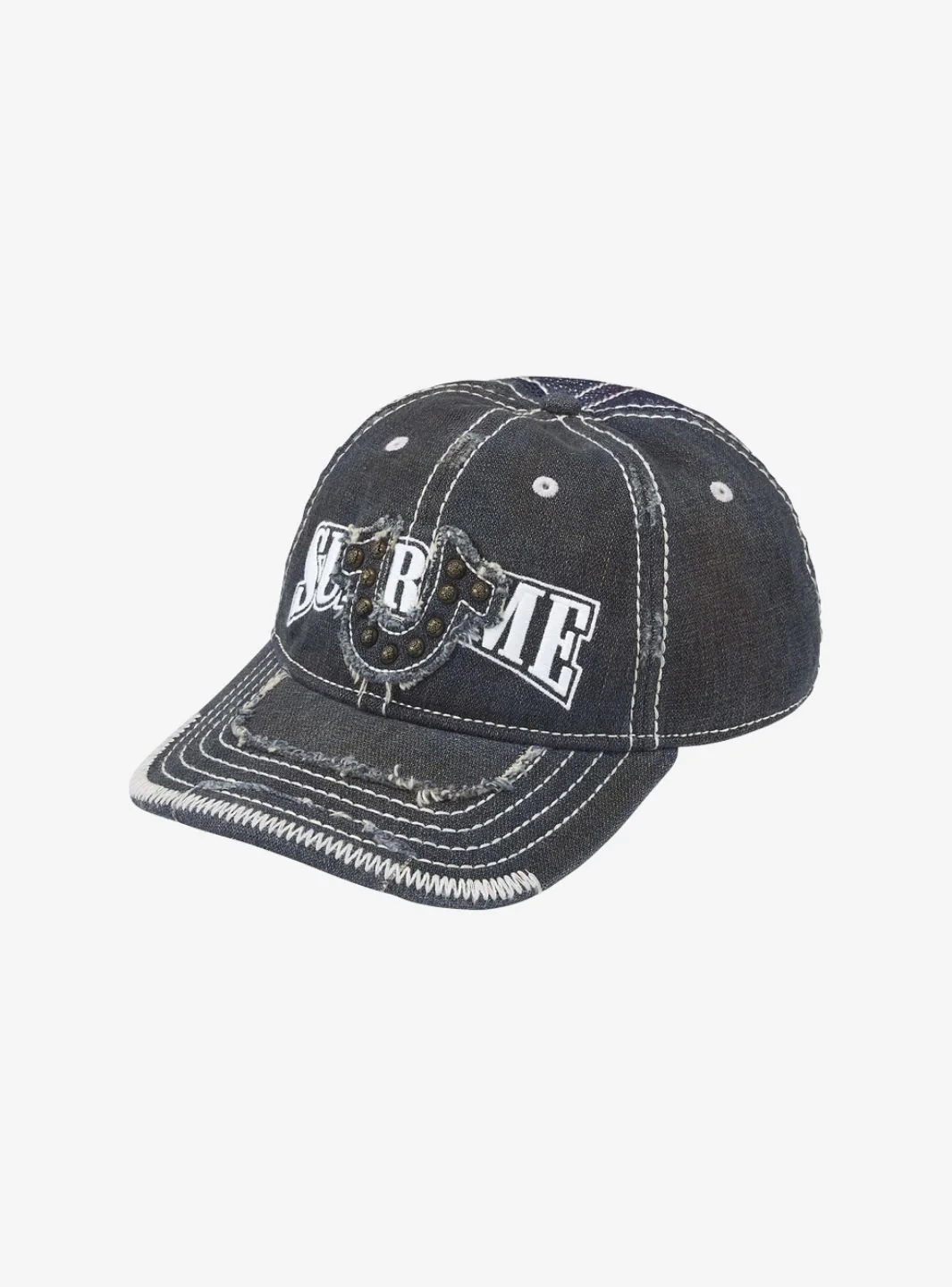 Supreme True Religion Mesh Back 6-Panel Dirty Indigo