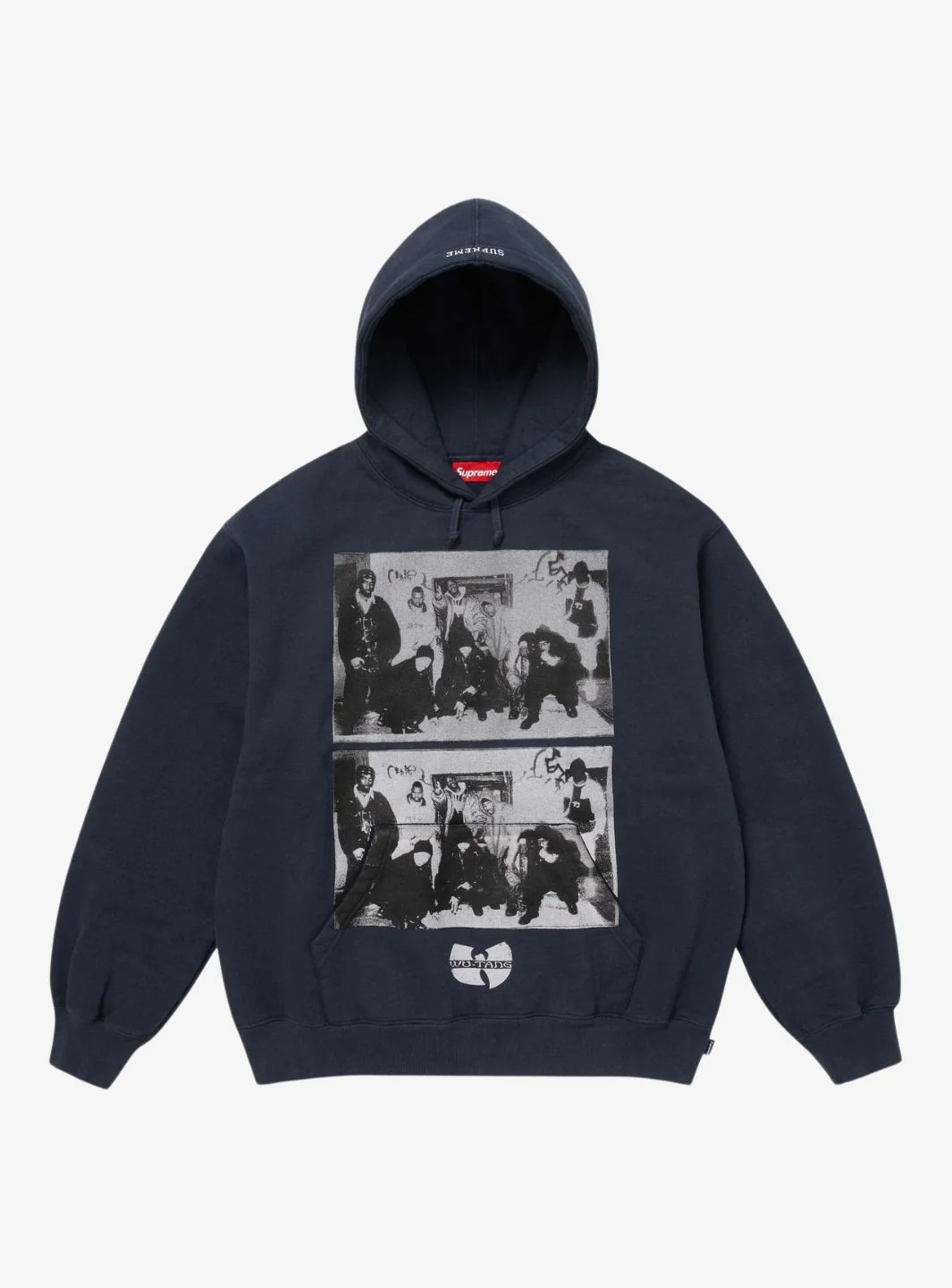 Supreme Wu-Tang Clan Hooded Sweatshirt Navy